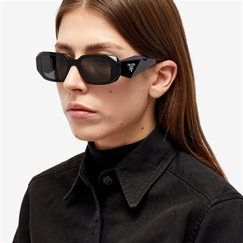 prada 0pr 17ws black|sunglass hut Prada men's.